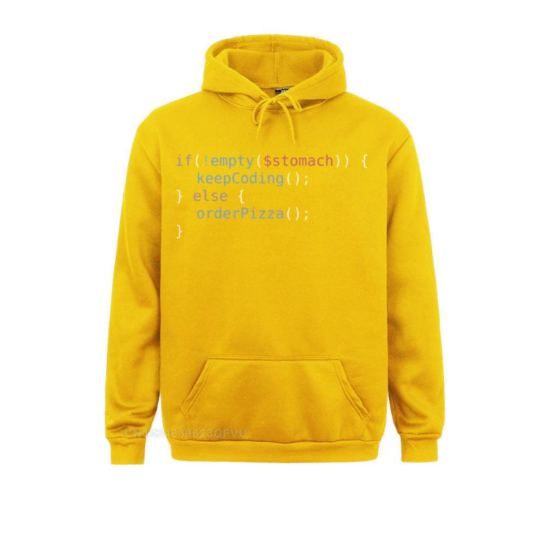 Hungry Coder Hoodie for Programmers
