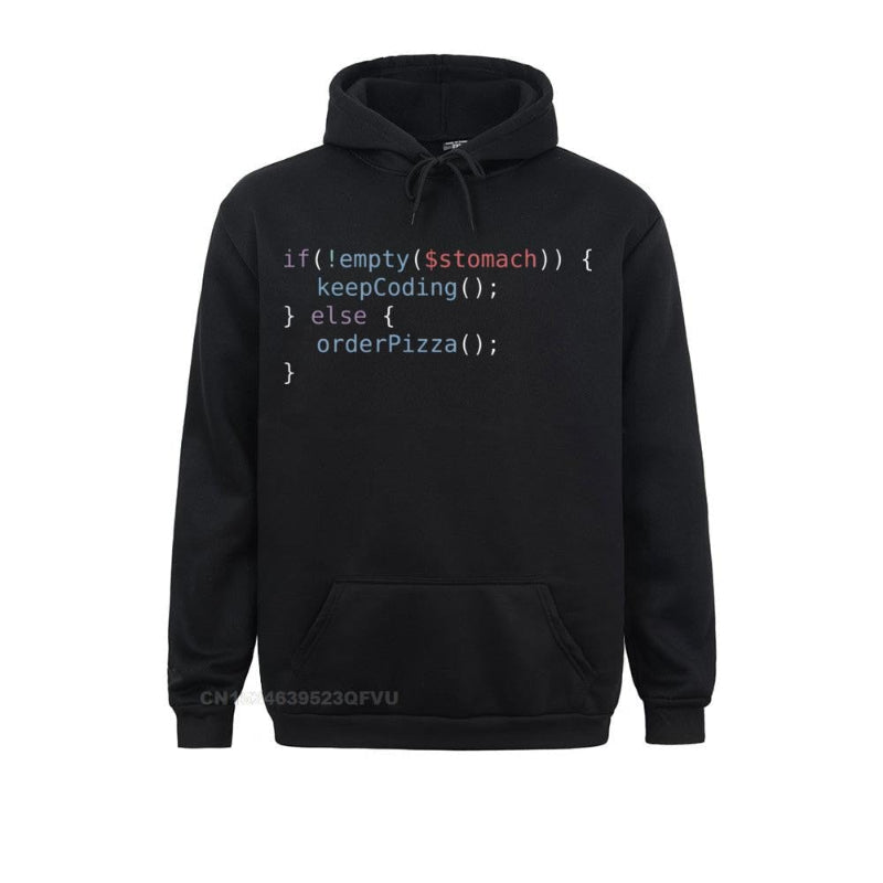 Hungry Coder Hoodie for Programmers