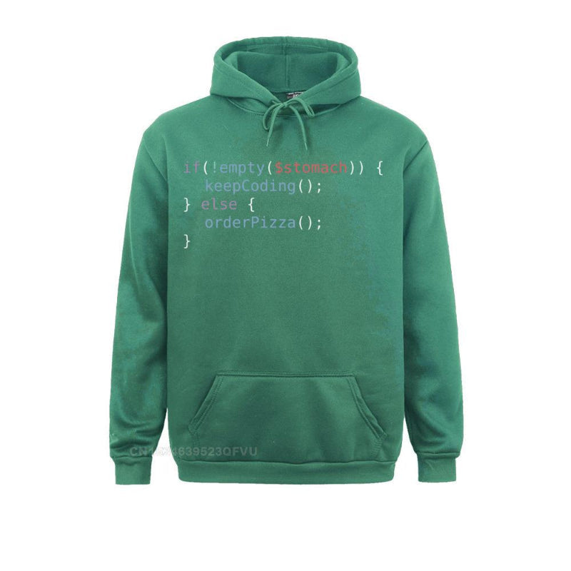 Hungry Coder Hoodie for Programmers