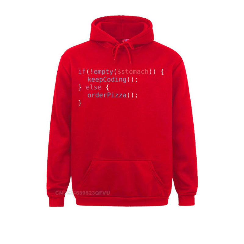 Hungry Coder Hoodie for Programmers