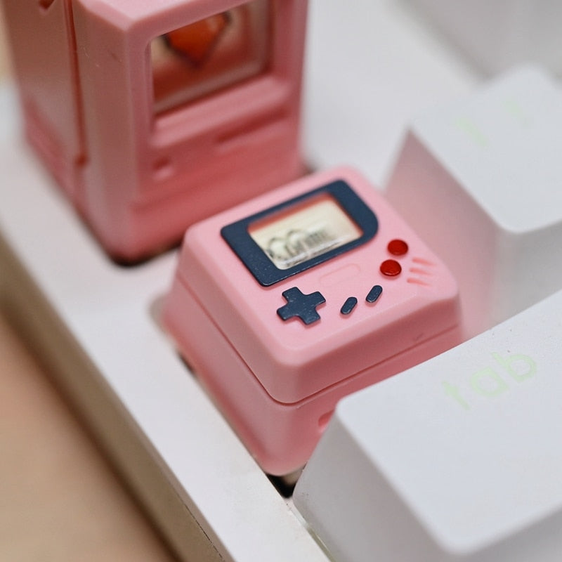 retro game boy keyboard keycap