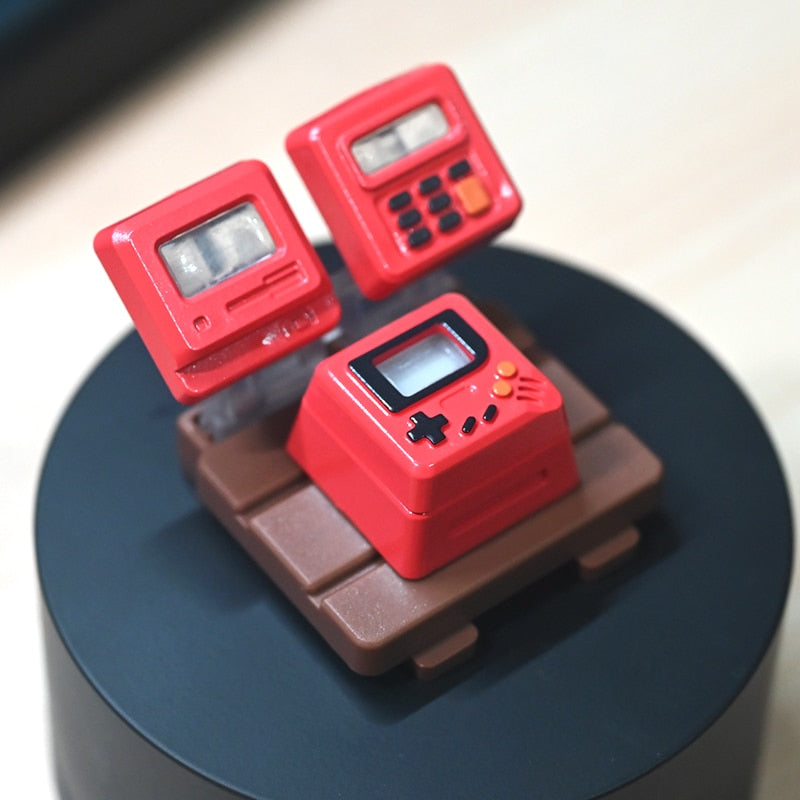 retro game boy keyboard keycap